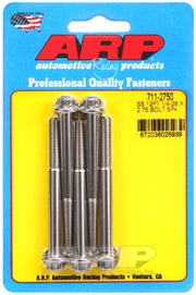 ARP Kit #: 711-2750 SAE Bolt Kit ARP Stainless 1/4˝-28 2.750˝ UHL Socket Size: 5/16 12pt